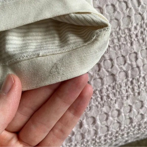 NWT Lululemon Swiftly Relaxed Short Sleeve Shirt Updated Fit Light Ivory 4 Run - Picture 9 of 11